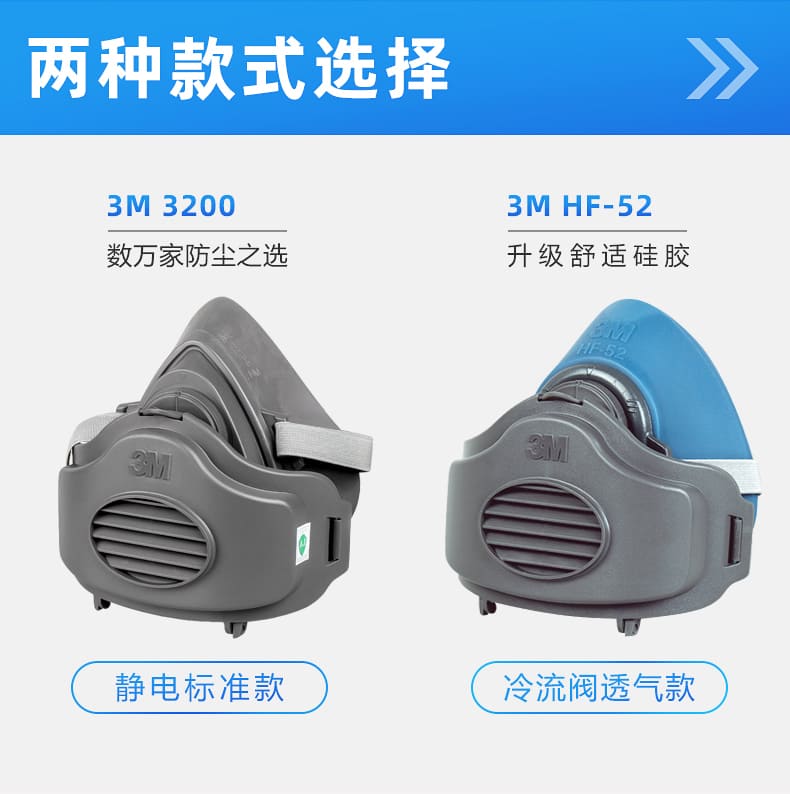 3M 3200 半面罩 （中/大号）